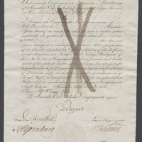 Thumbnail - Makulerade aktiebrev 5 oktrojen. Nr 1051-1100